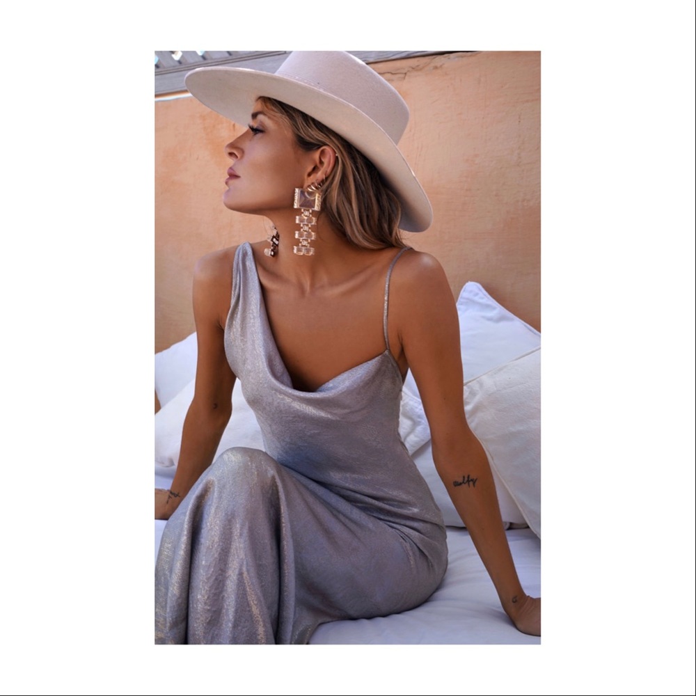 Rat and Boa silk dress